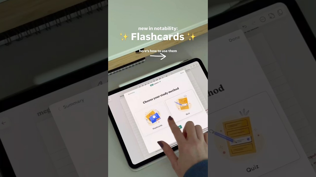 Introducing Flashcards In Notability YouTube