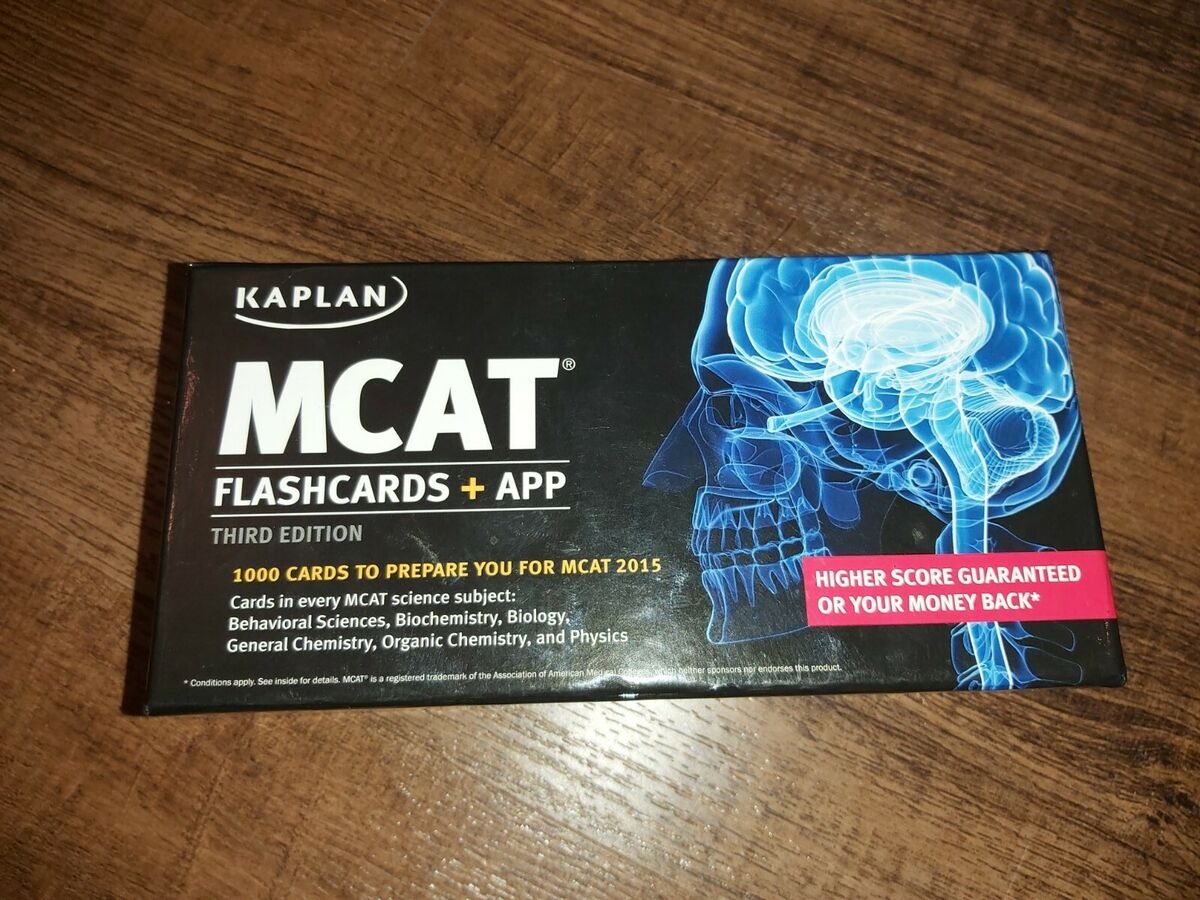 kaplan mcat flashcards