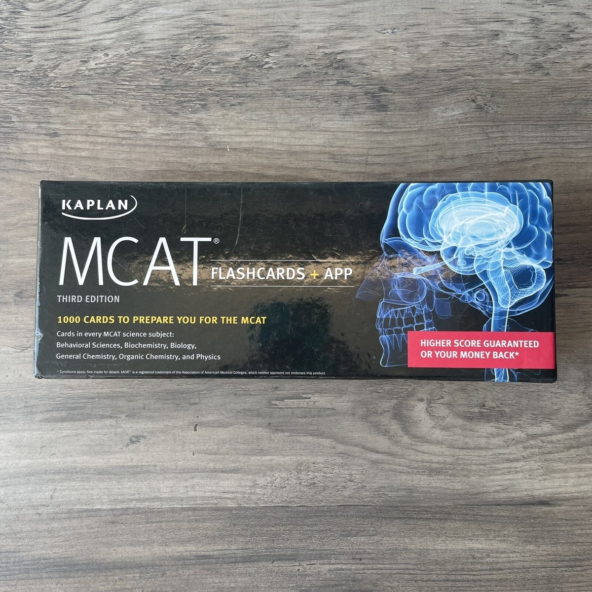 Kaplan MCAT Flashcards App Kaplan Test Prep Third Edition EBay