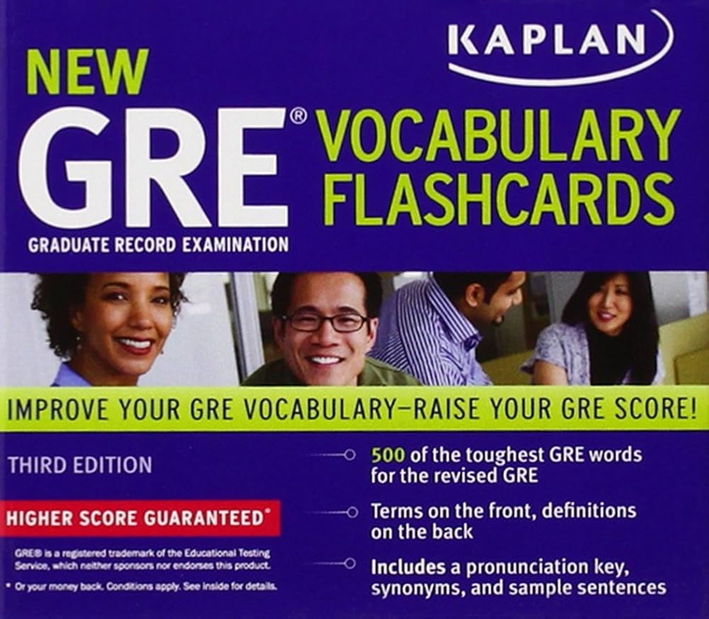 Kaplan New GRE Vocabulary Flashcards Amazon co uk Kaplan 9781607148531 Books