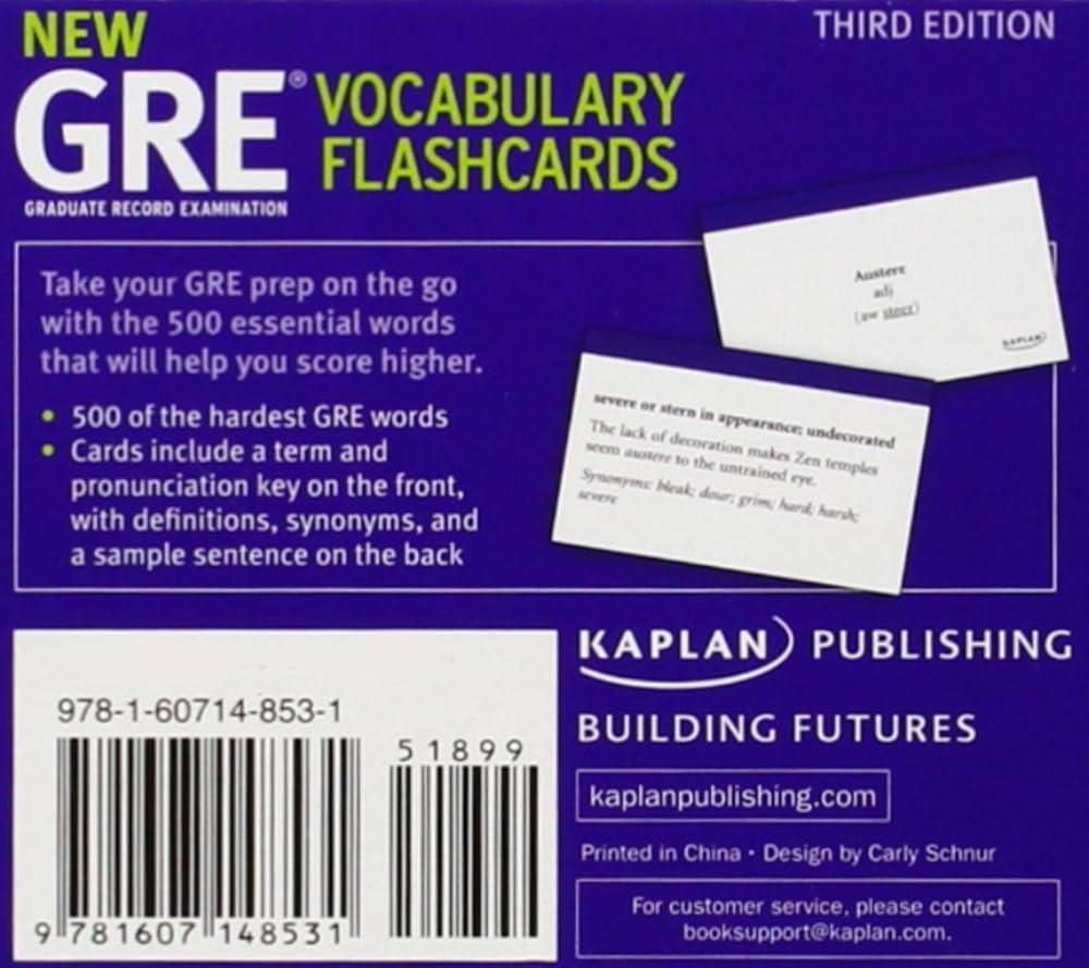 kaplan gre vocab flashcards