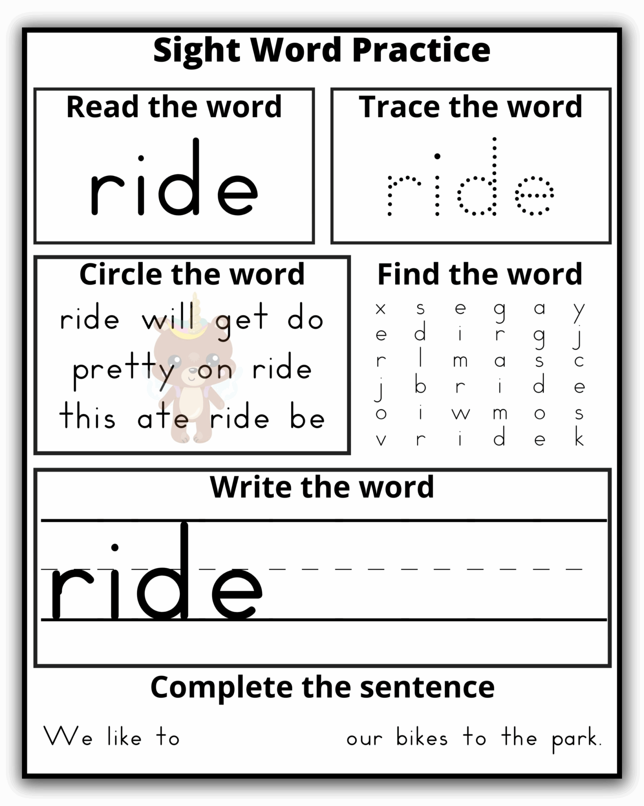 Kindergarten Dolch Sight Words Practice Extreme Couponing Mom Kindergarten Dolch Sight Words Practice Extreme Couponing Mom