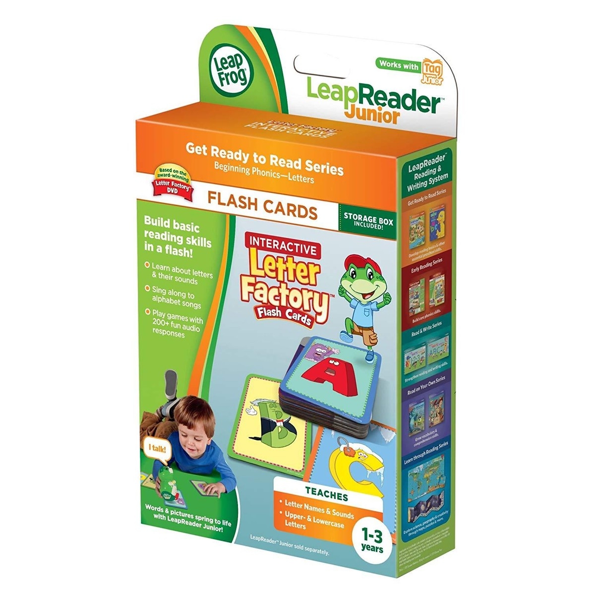 LeapFrog LeapReader Tag Junior Interactive Letter Factory Flash Cards EBay