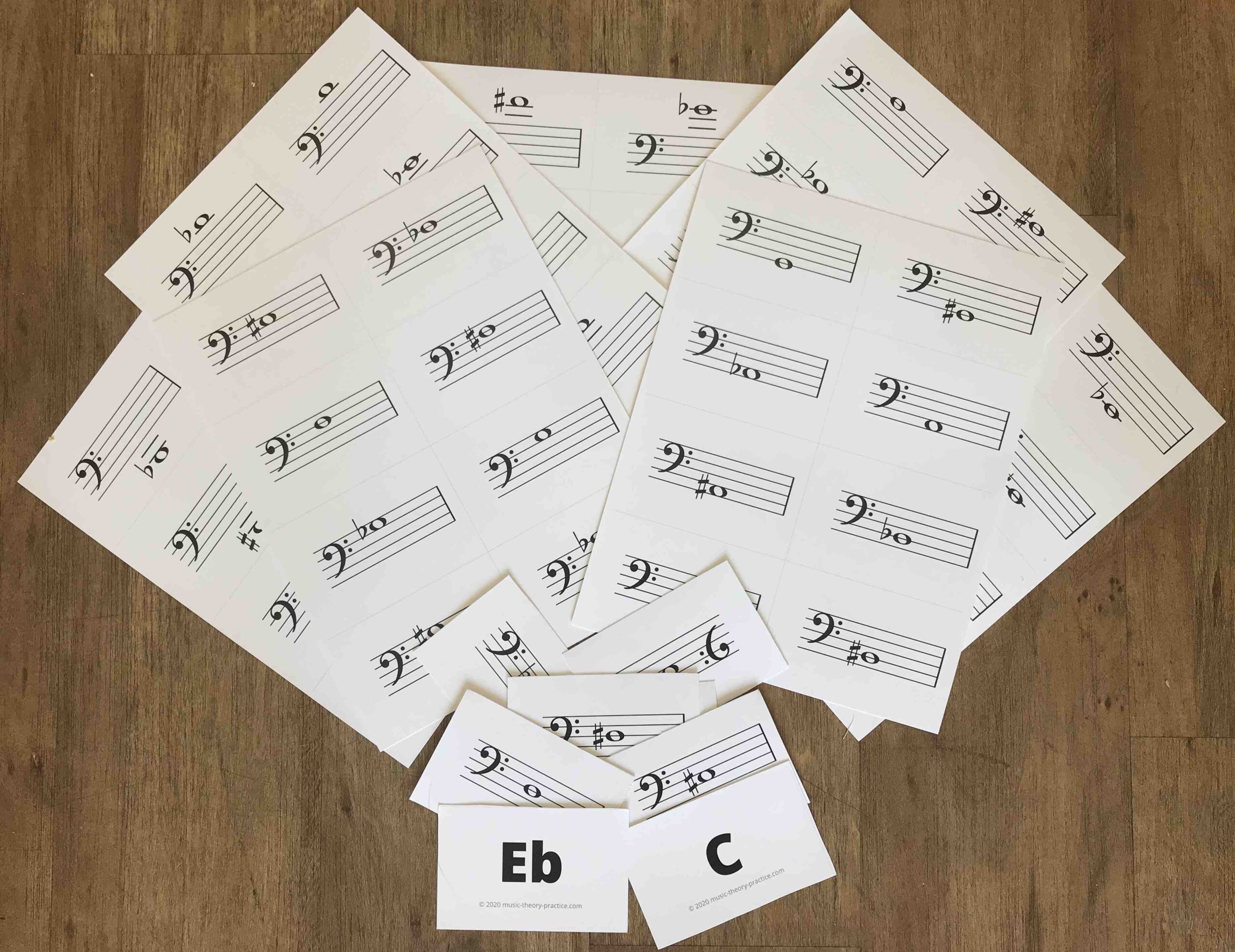 Learn Bass Clef Notes Free Music Note Flashcards
