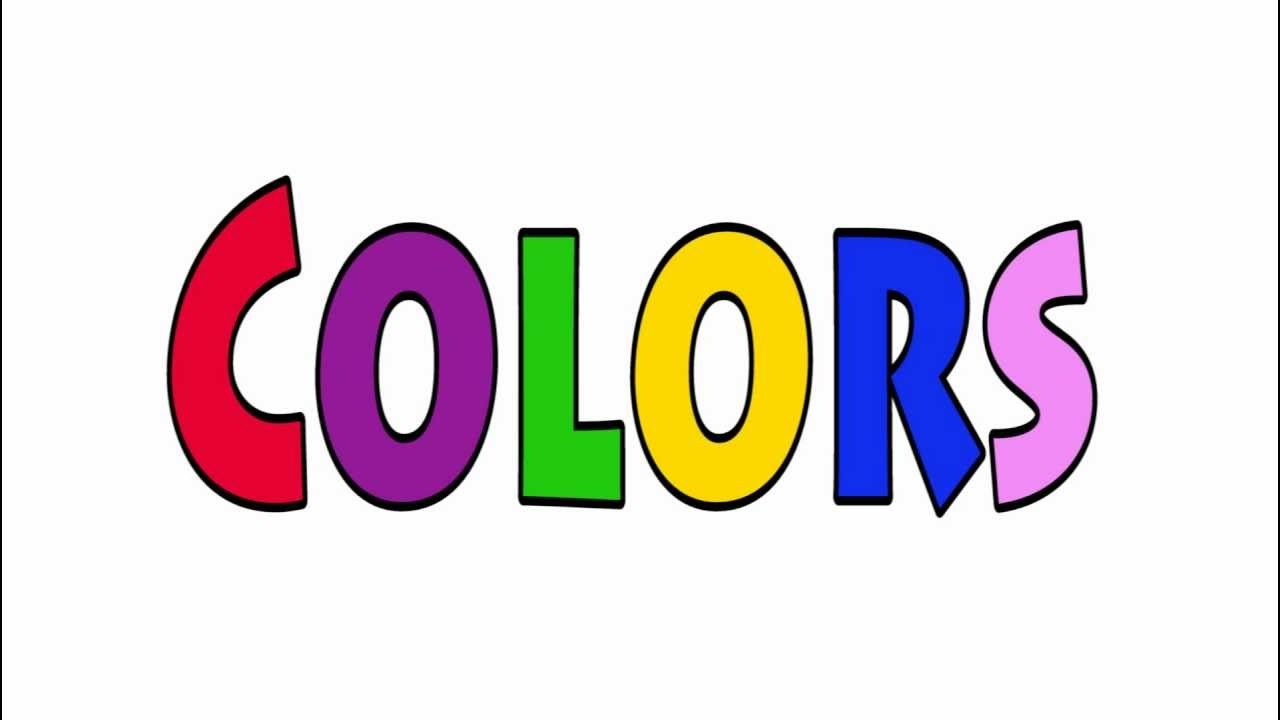 colors animated flashcards for kids