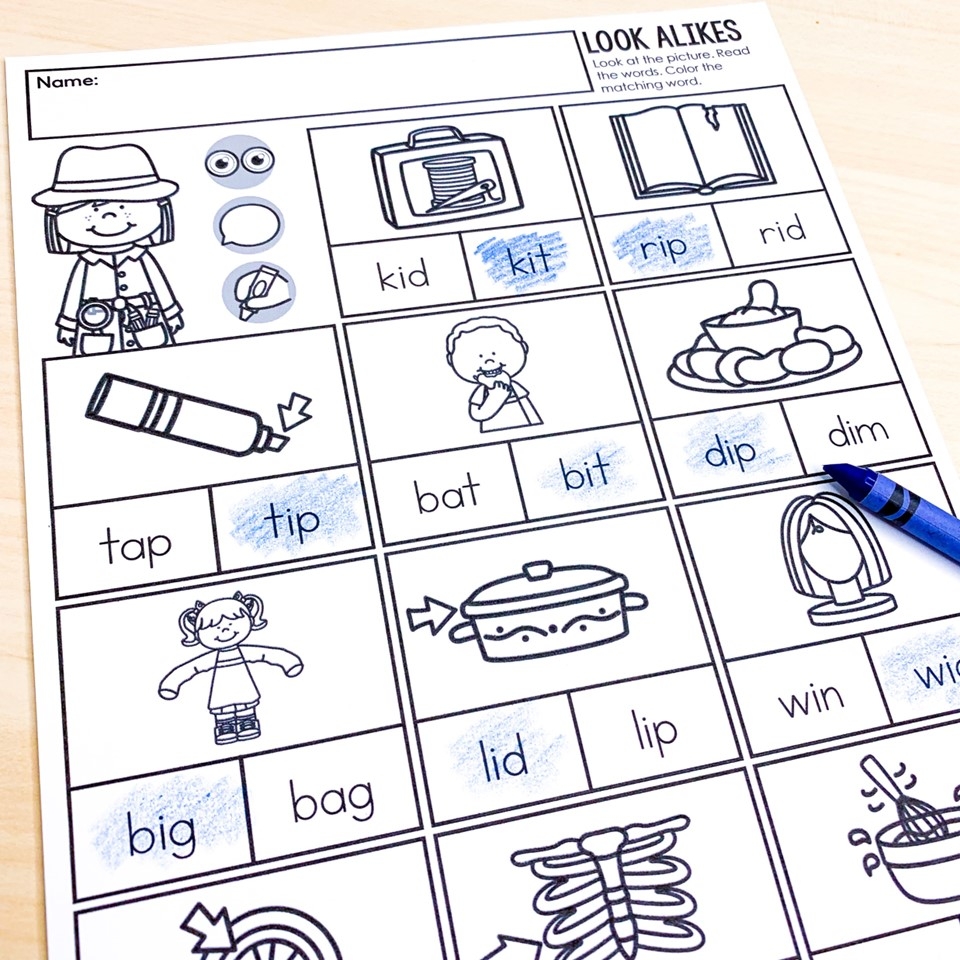 Look Alike Words Decoding Sheets Science Of Reading Worksheets Look Alike Words Decoding Sheets Science Of Reading Worksheets