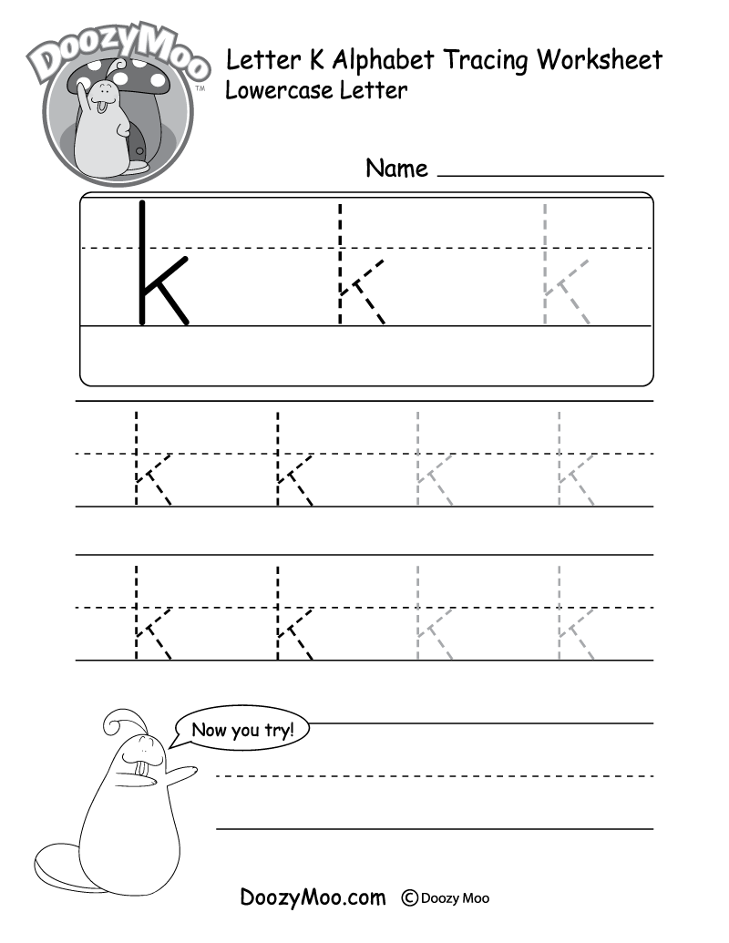 Lowercase Letter Tracing Worksheets Free Printables Doozy Moo