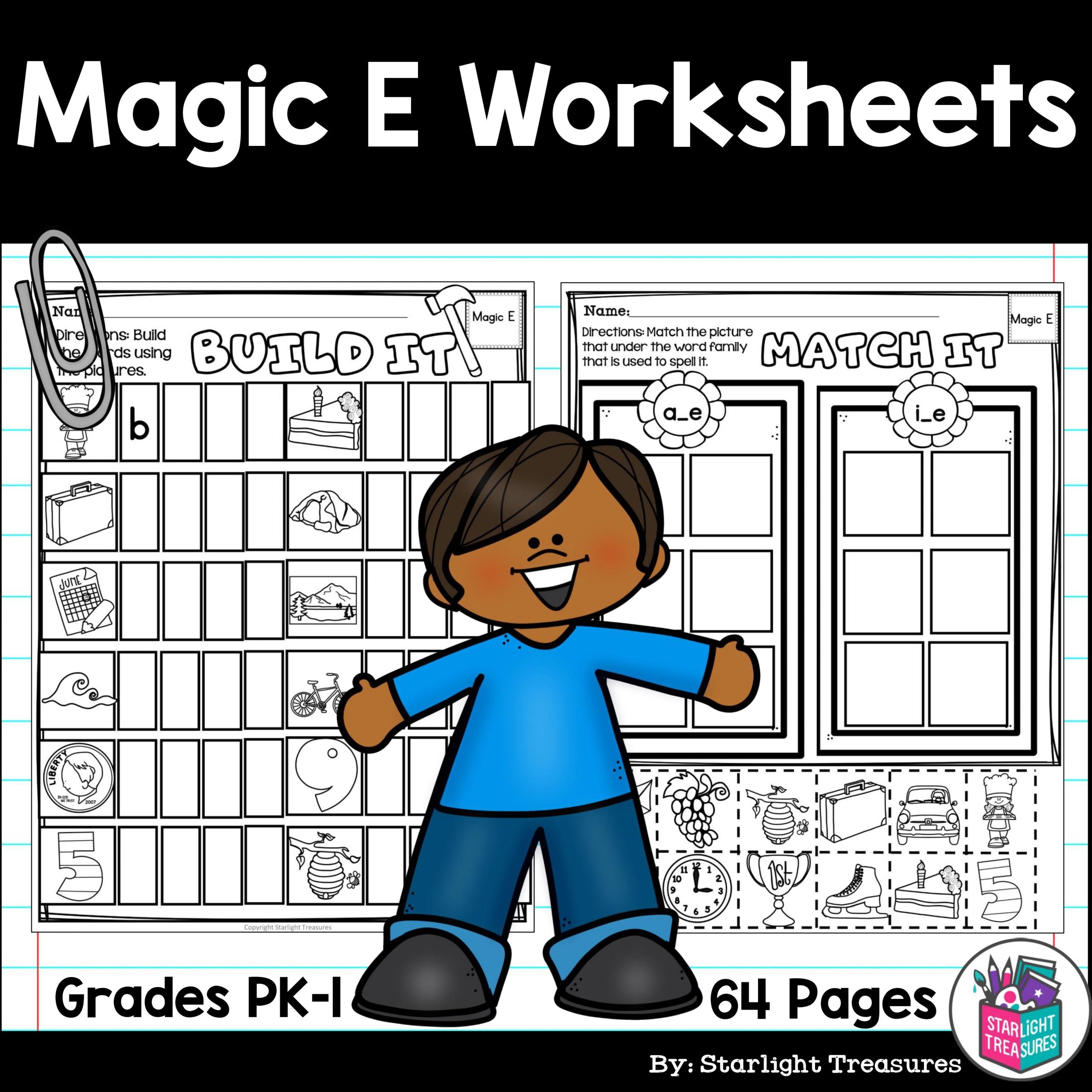 magic e worksheets