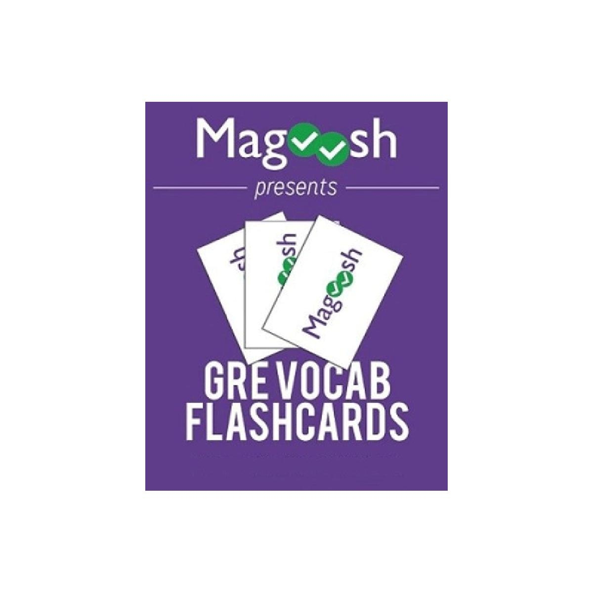 Magoosh Presents GRE Vocab Flashcards White Print Daraz bd