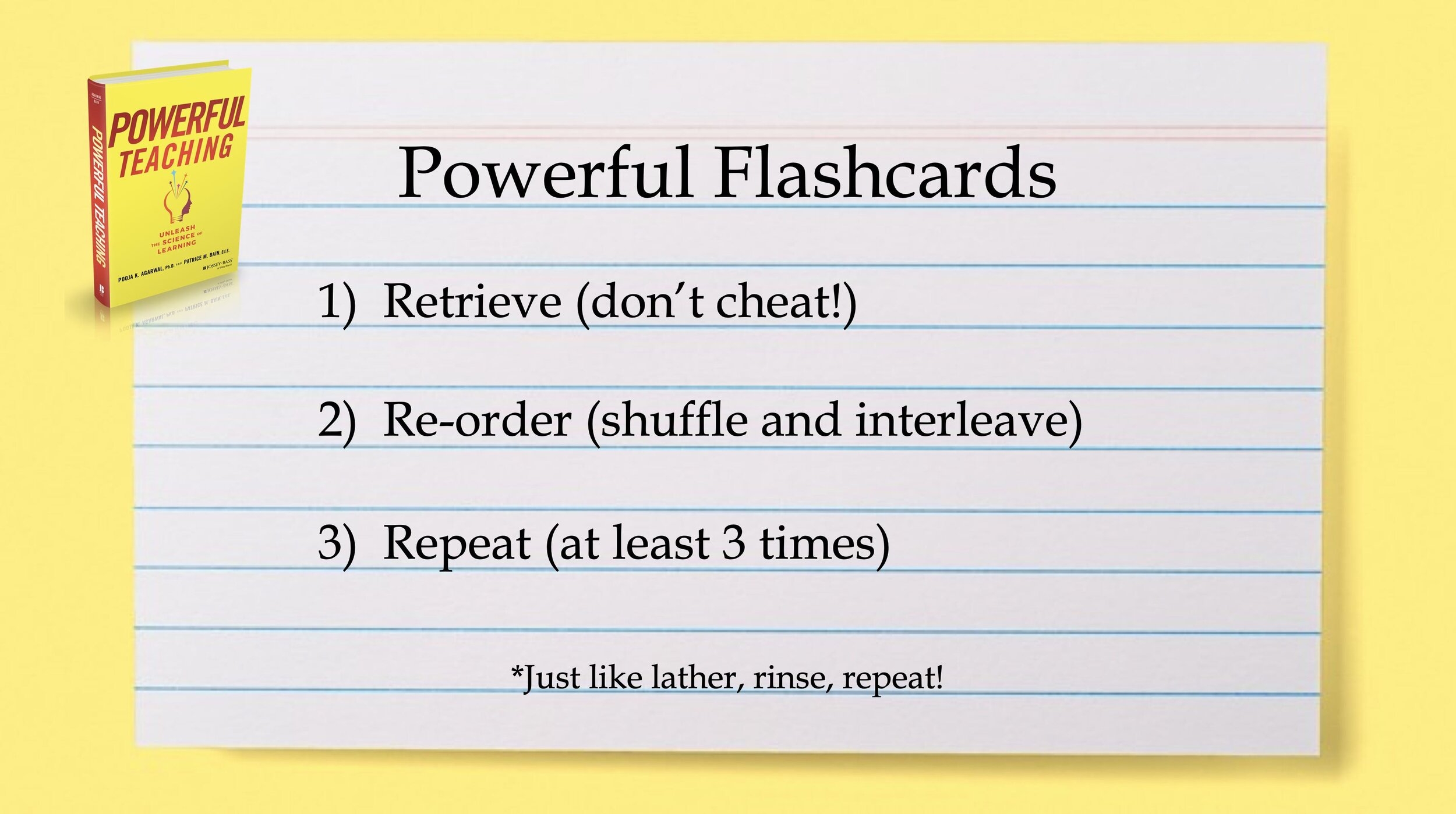 Make Flashcards More Powerful With These 3 Tips