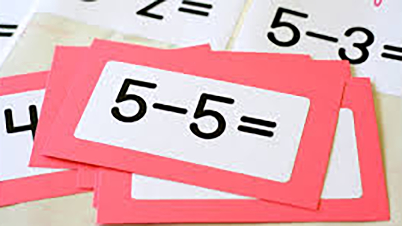 flashcards in mathematics