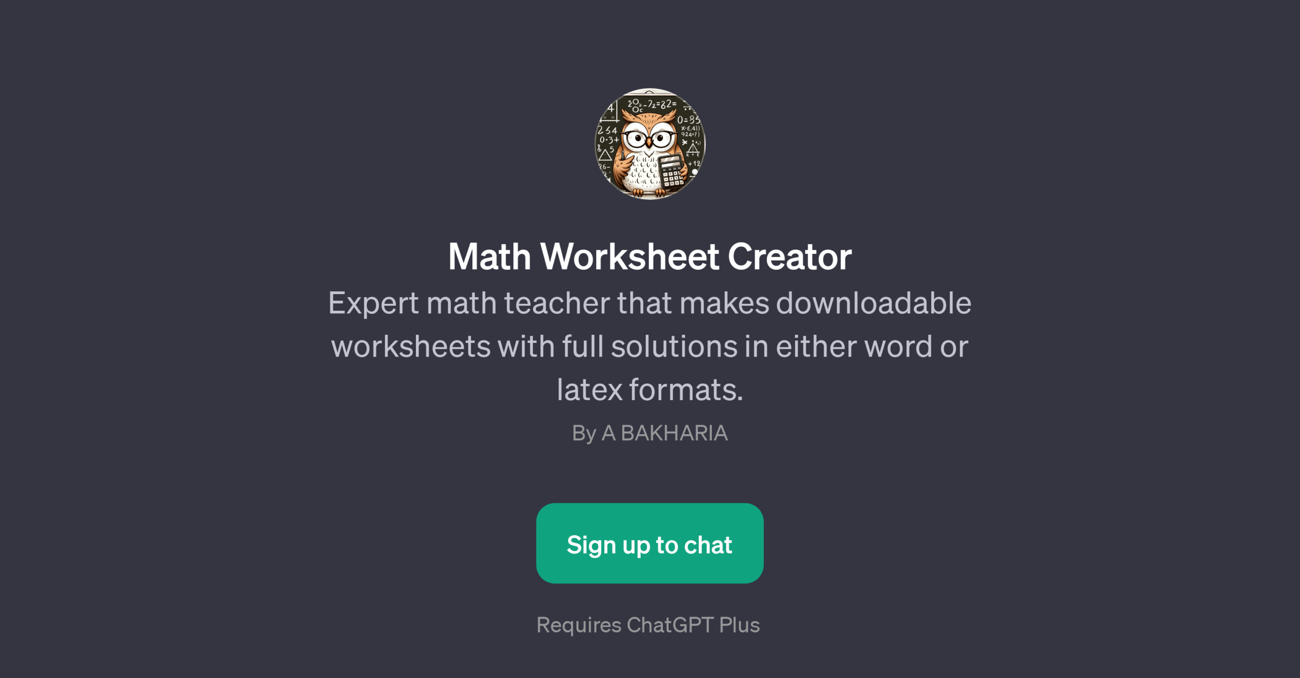 Math Worksheet Creator AI Tool For Worksheets