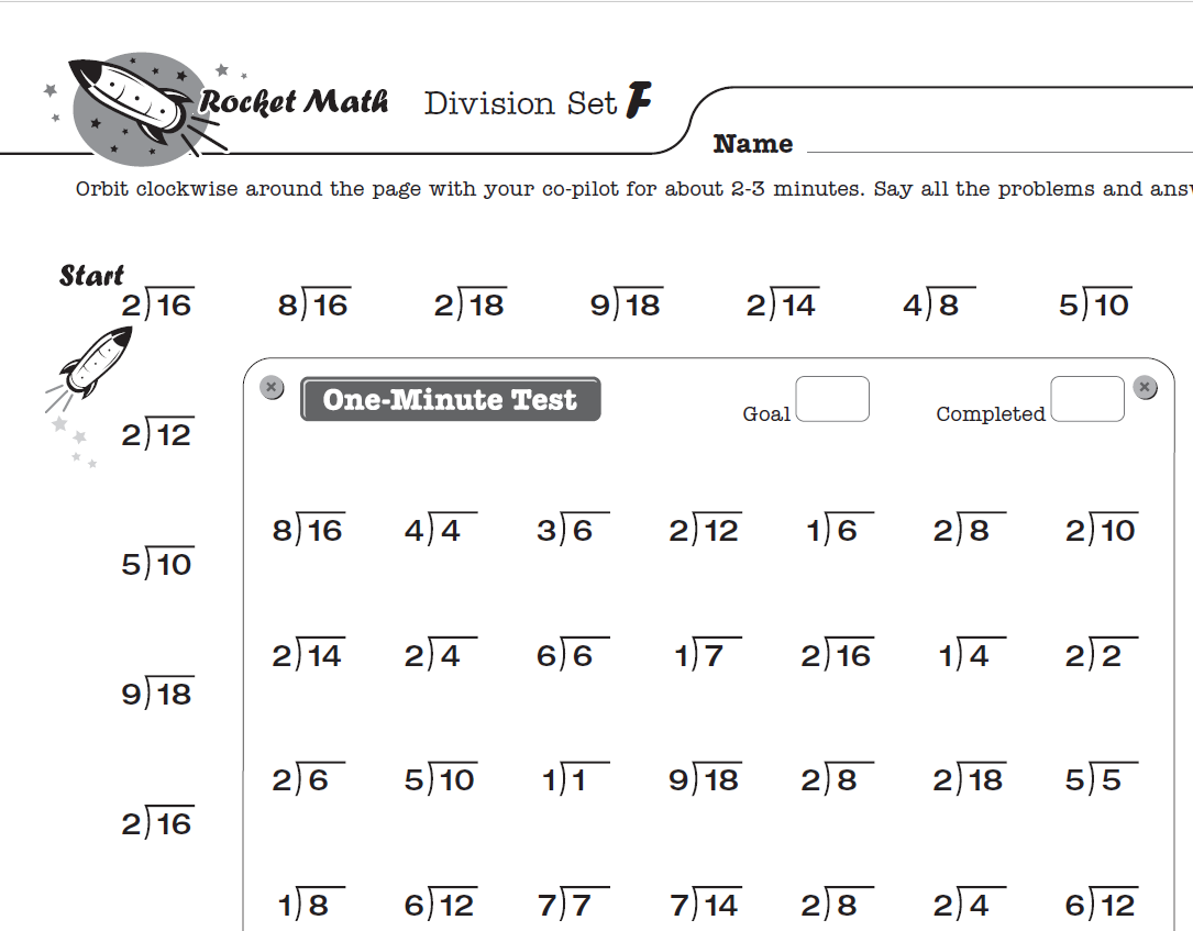 math fact fluency worksheets