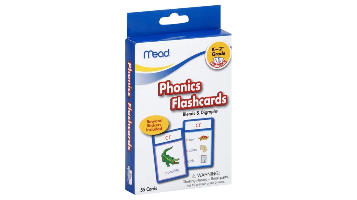 Mead Phonics Flashcards 55 Ct Delivery Near Me Doordash Mead Phonics Flashcards 55 Ct Delivery Near Me Doordash