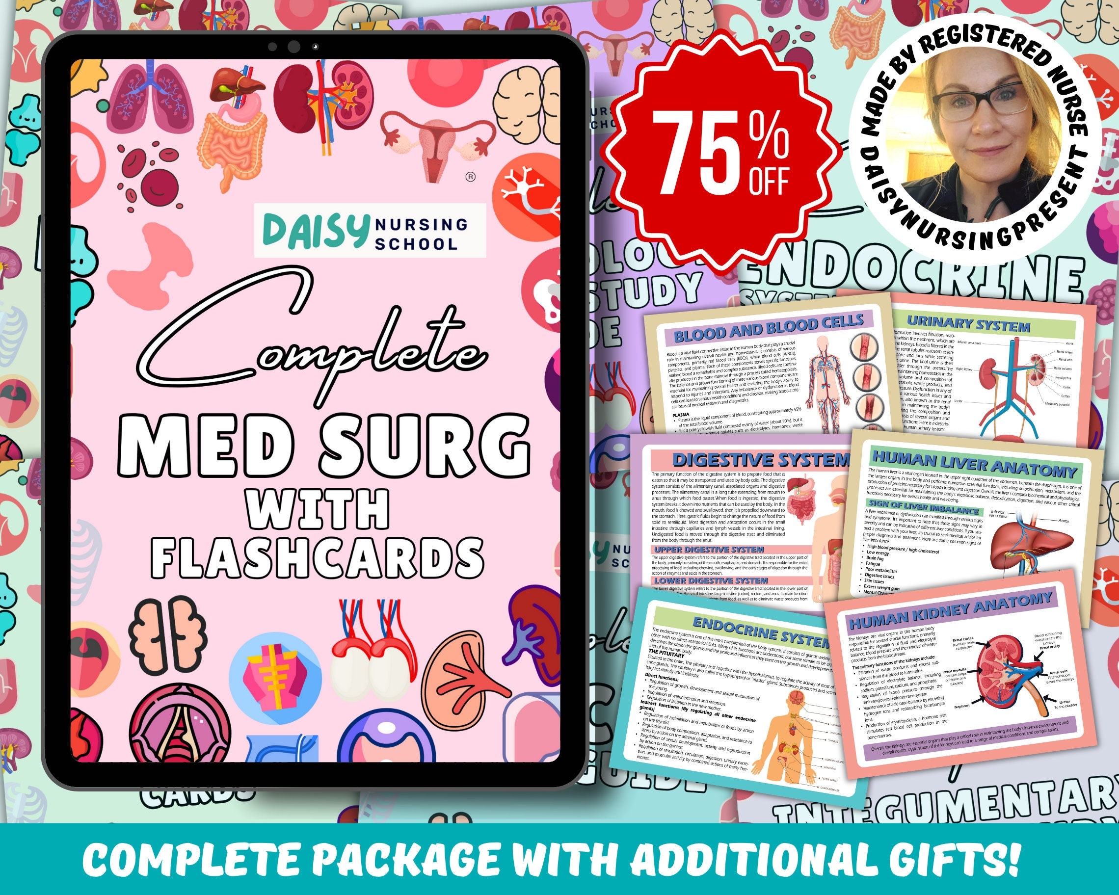 Med Surg Nursing Case N hanleitung Mit Karteikarten Digitaler Download Etsy de