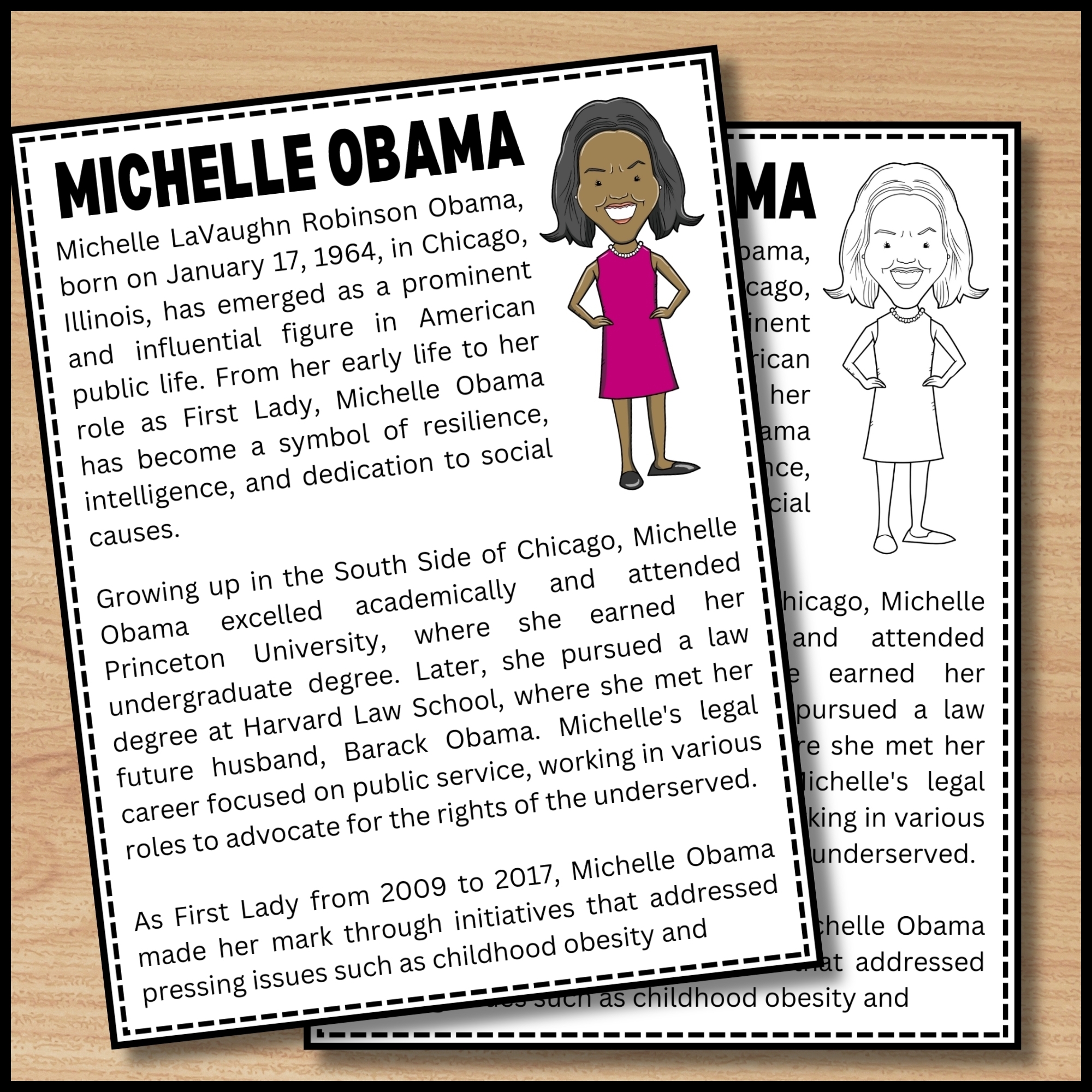 Michelle Obama Reading Comprehension Passage Questions Black History Month Made By Teachers Michelle Obama Reading Comprehension Passage Questions Black History Month Made By Teachers
