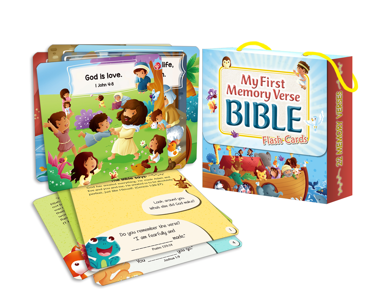 My First Memory Verse Bible Flashcards Sph as