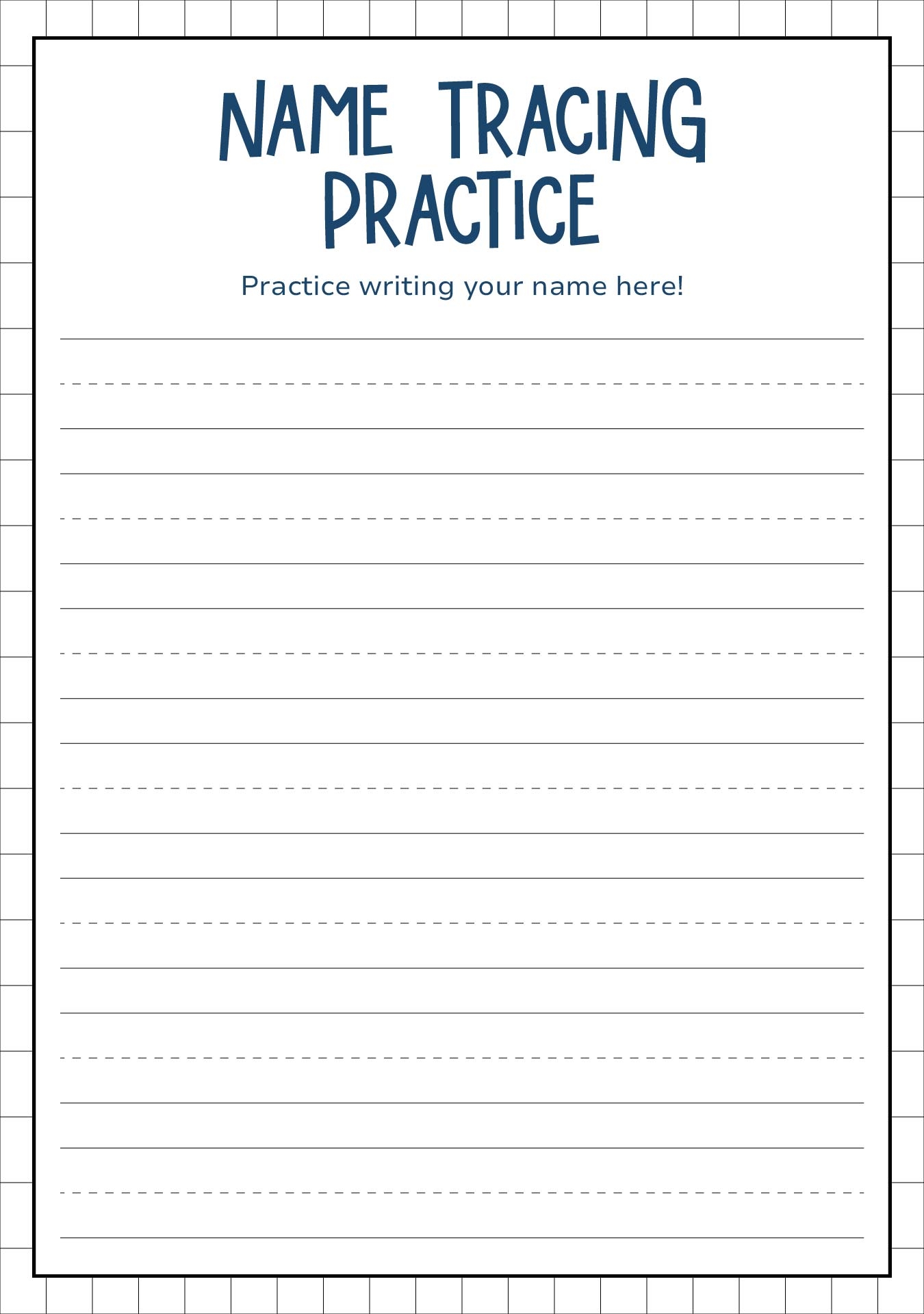 Name Trace Printable Free Www lx iriss uk