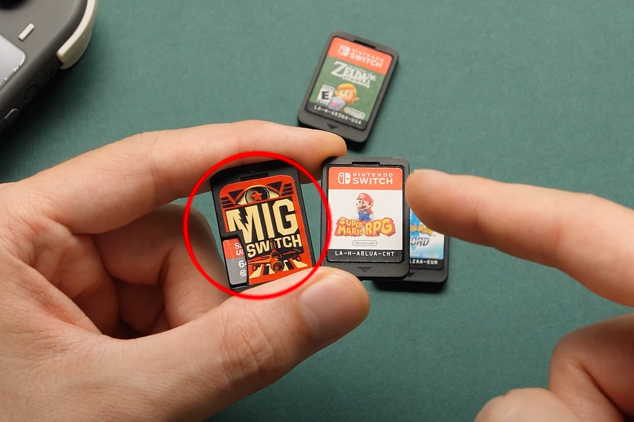 nintendo switch flashcard