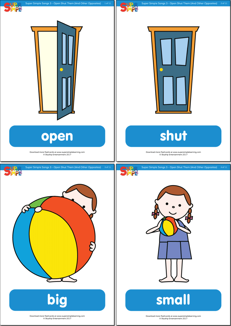 how big are flashcards
