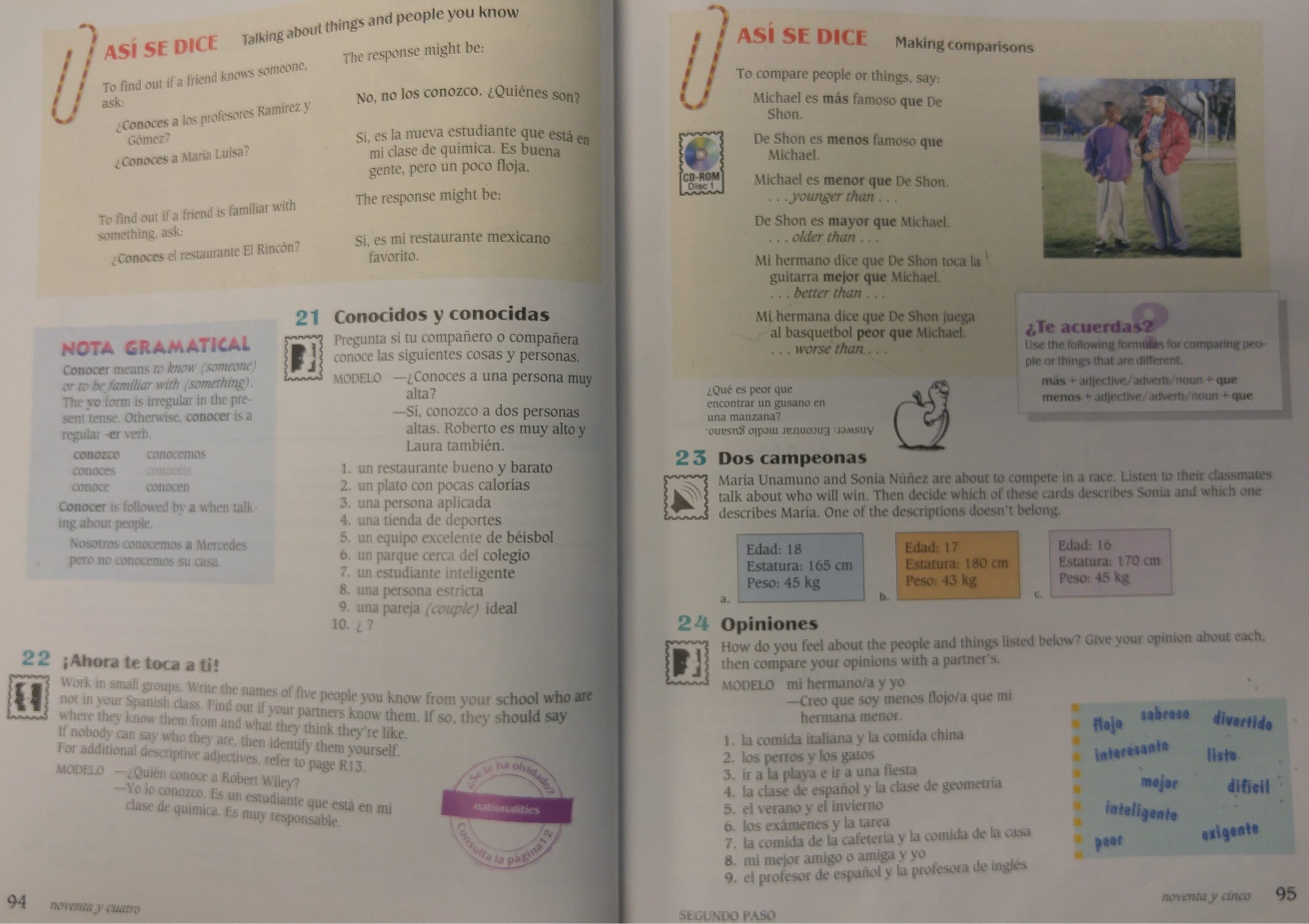 Oral Exam Spanish 2 Study Guide ESPA OL EN CHIEF SEALTH 2016