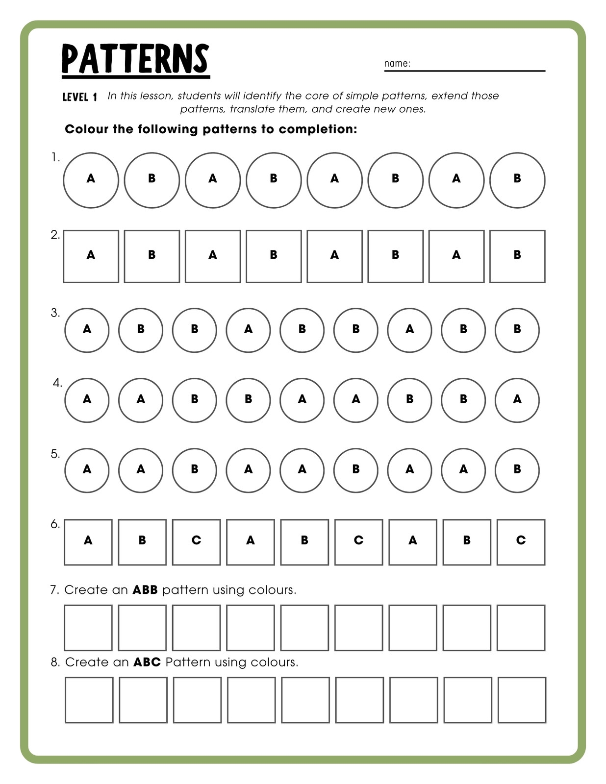 Page 6 Free 1st Grade Math Worksheet Templates To Customize Canva