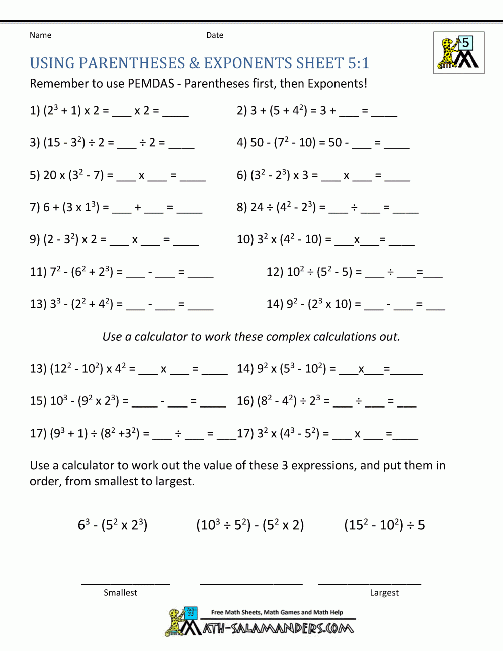 math worksheets for fifth graders math worksheets for fifth graders