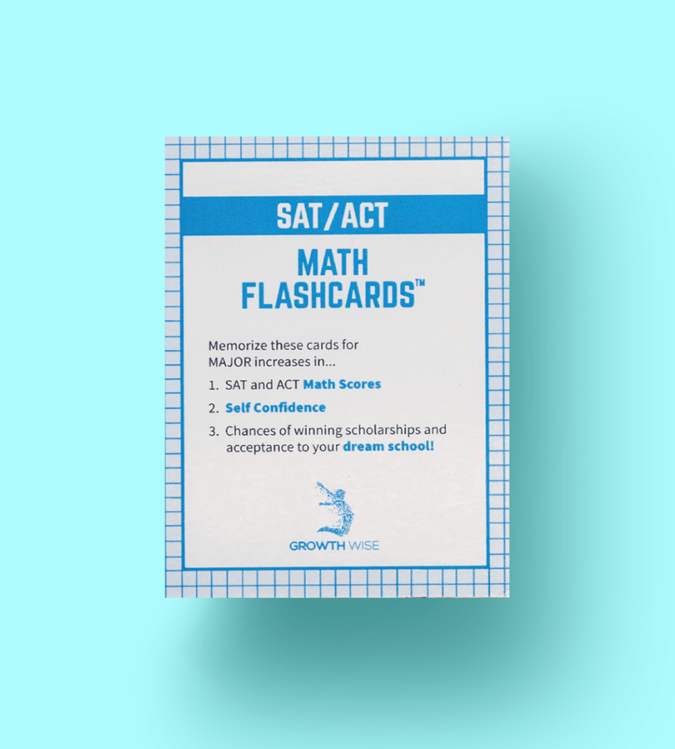 sat math flashcards