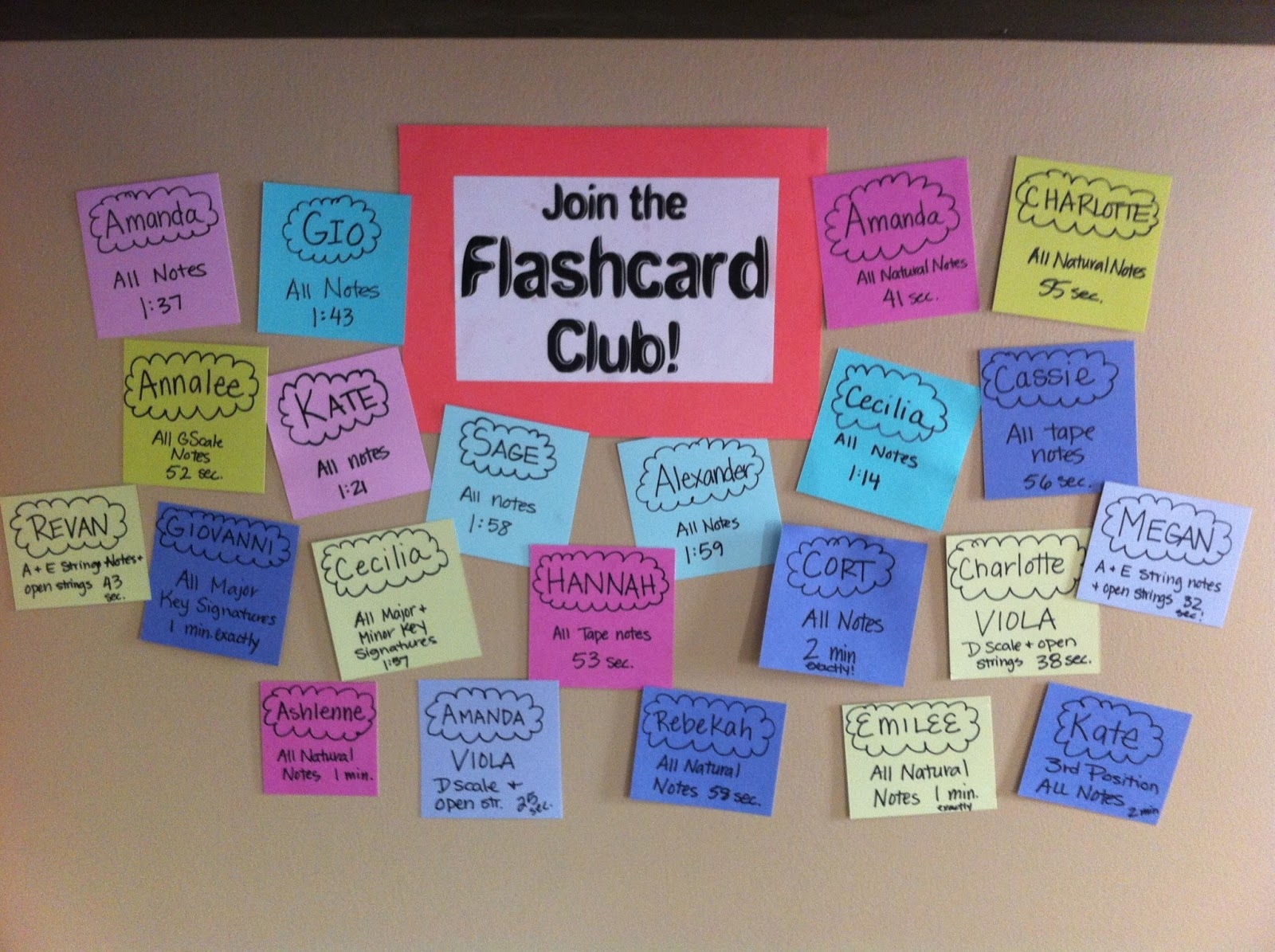 Practice Makes It Easy Flashcard Club