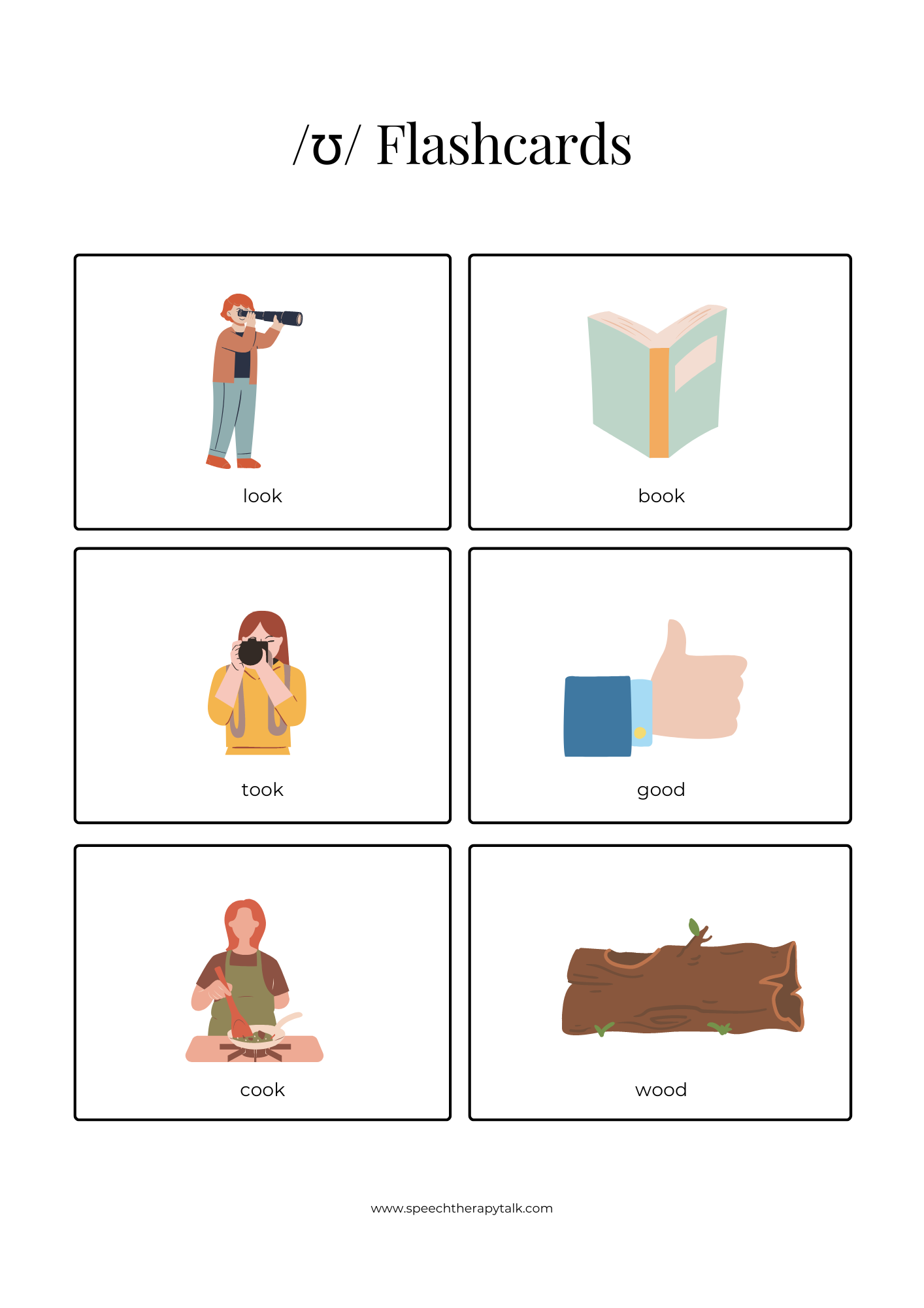  Print Flashcards Speech Therapy Talk Membership