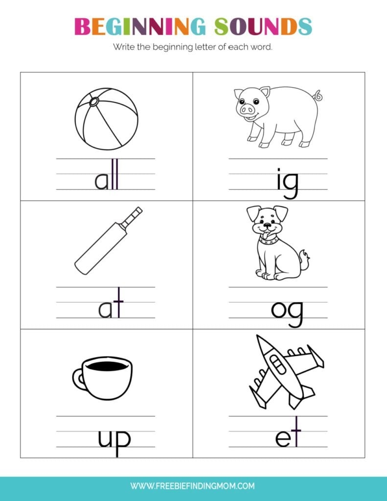 kindergarten worksheets printable