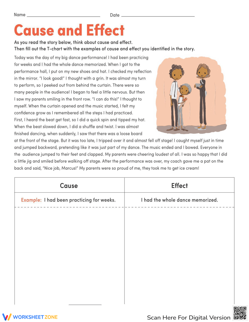 Printable Grade 4 Cause And Effect Worksheets Printable Grade 4 Cause And Effect Worksheets