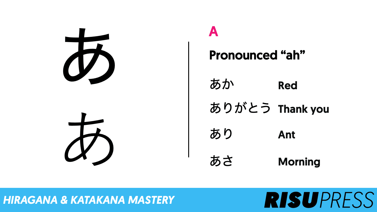hiragana and katakana flashcards