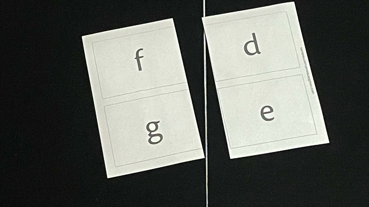 Printing Flash Cards And Gamecards logicofenglish scienceofreading YouTube