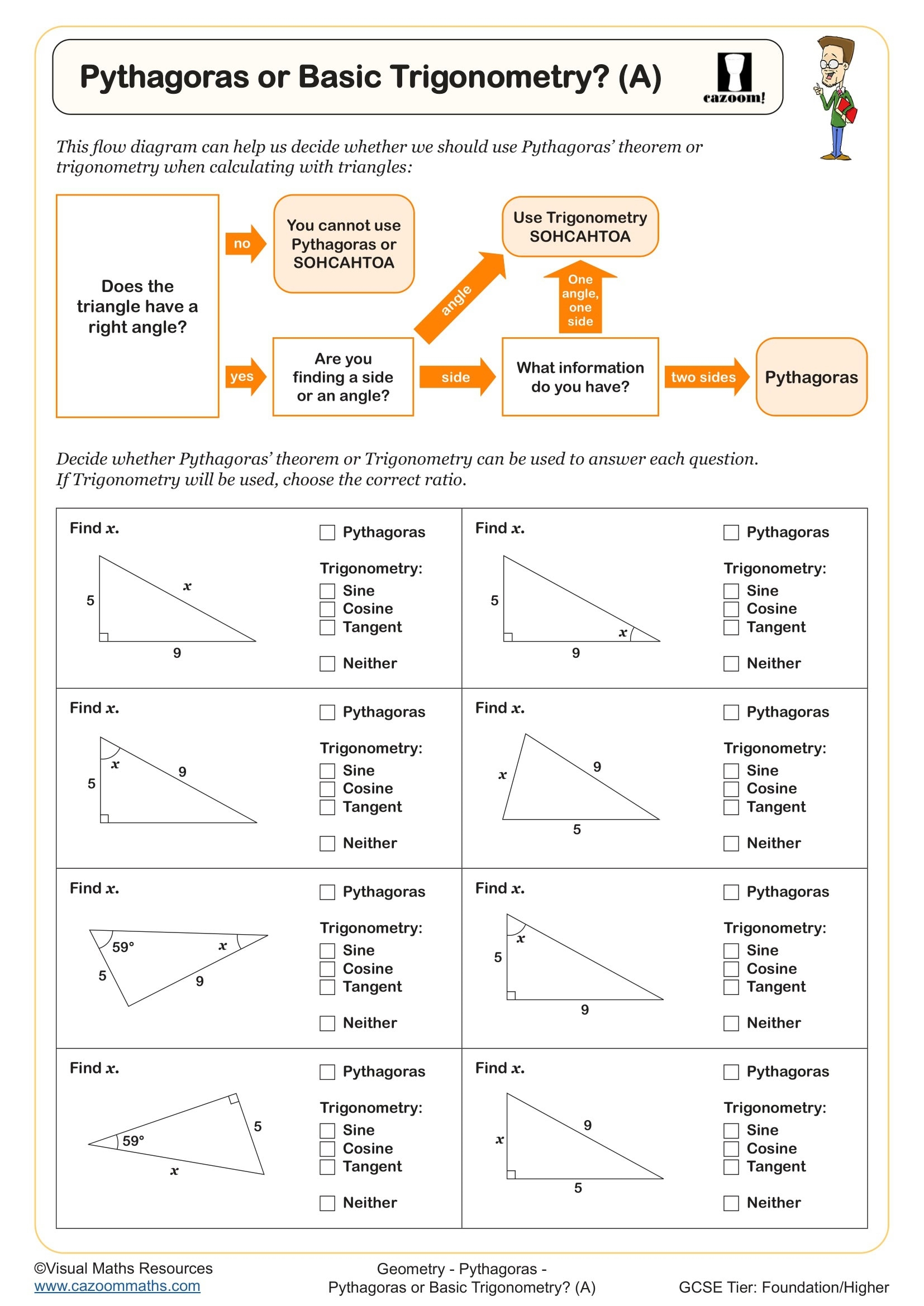 trigonometric ratios worksheet answers trigonometric ratios worksheet answers