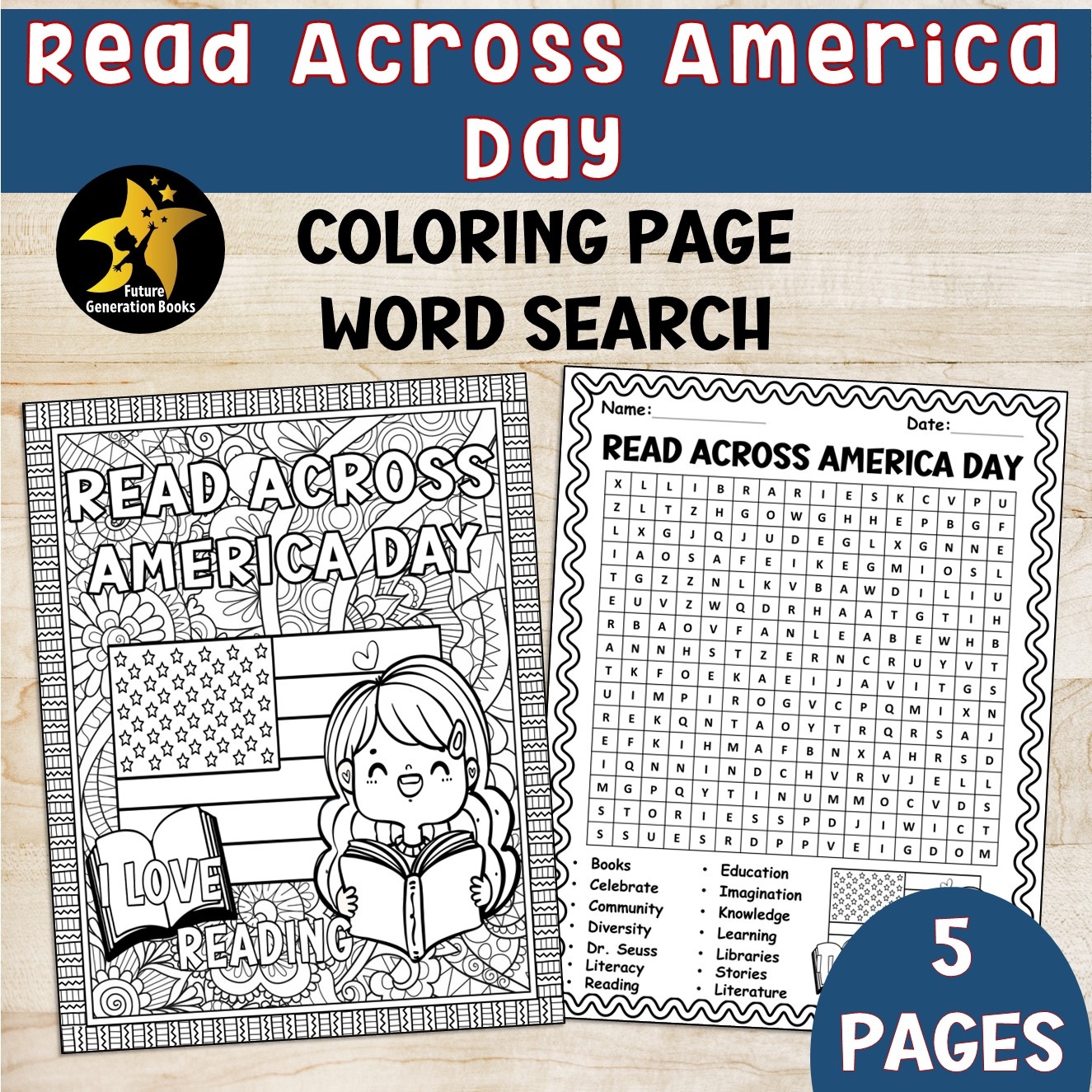 Read Across America Day Activities 2nd Grade Word Search Coloring Page Dr Seuss Made By Teachers