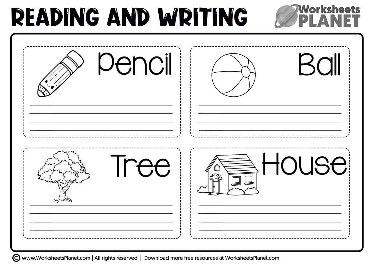Reading And Writing Worksheets Worksheets Library