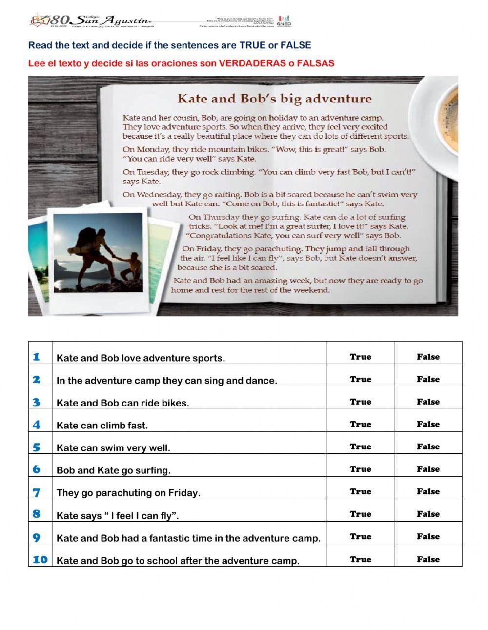 reading comprehension worksheets for 6th grade