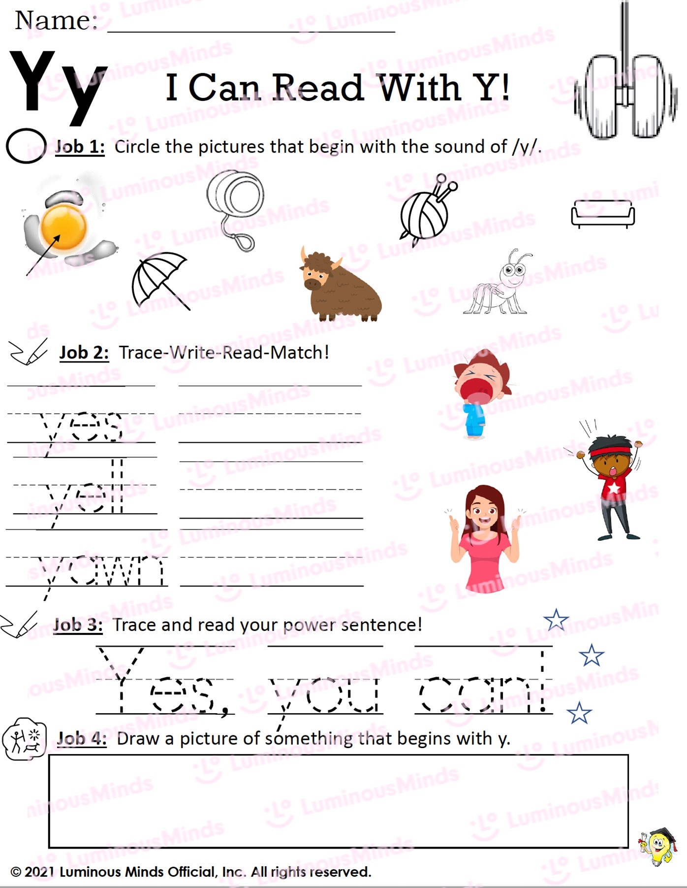 reading writing worksheets