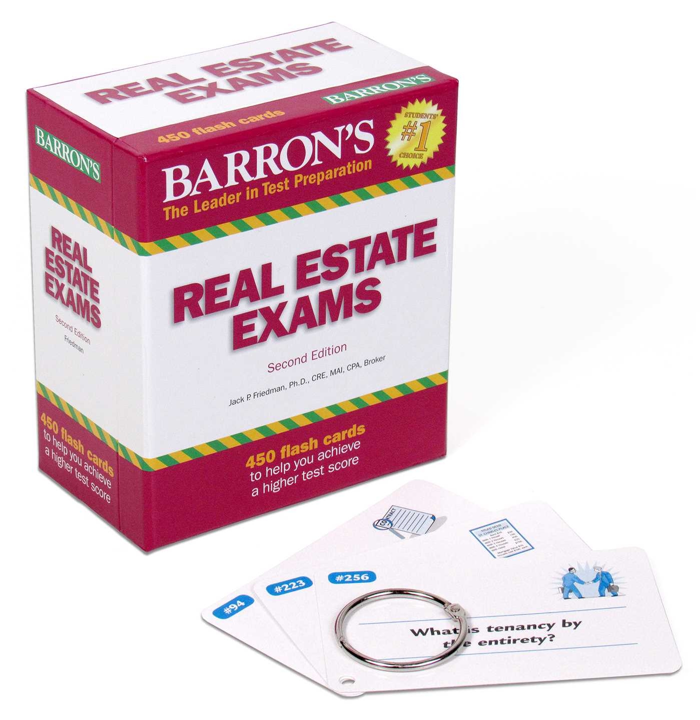 Real Estate Exam Flash Cards Book Summary Video Official Publisher Page Simon Schuster UK