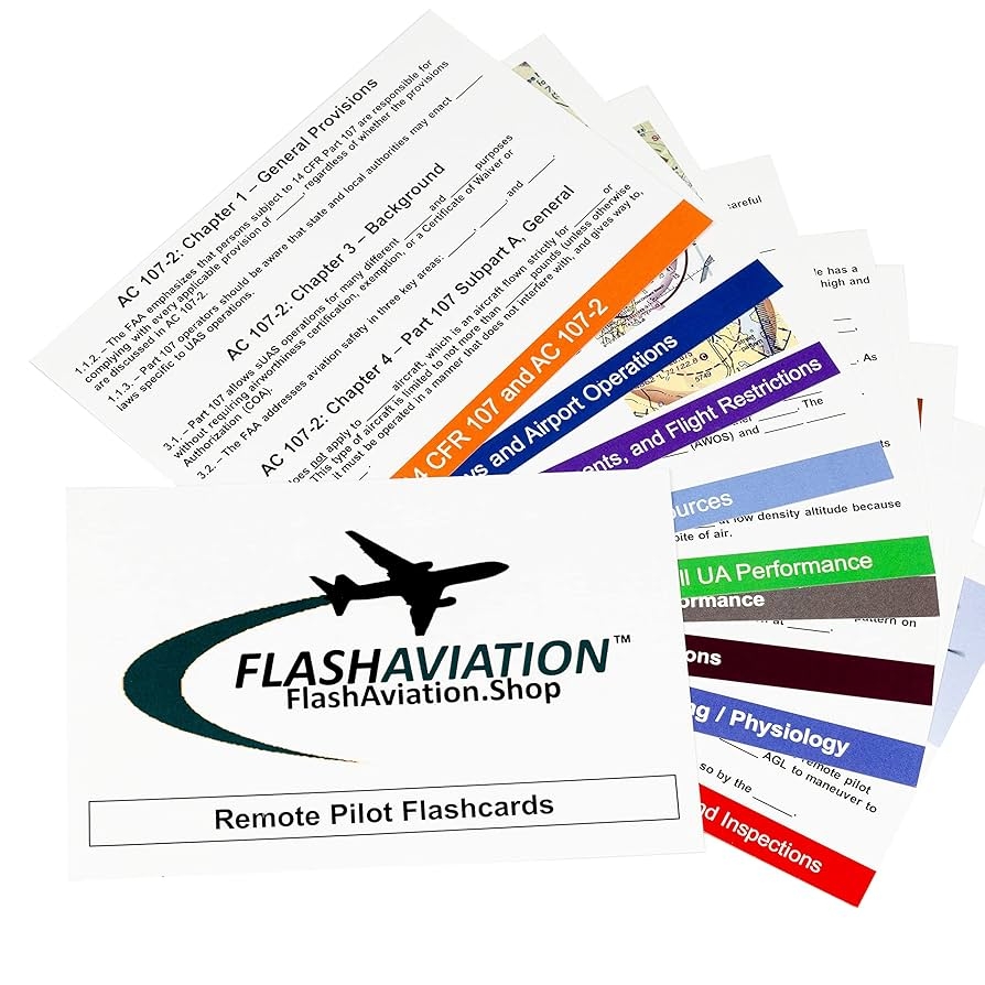 Remote Pilot Flashcards Amazon de