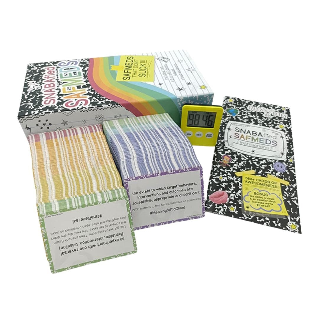 SAFMEDS 6th Edition Test Content Outline Aba Applied Behavior Analysis Therapy Behavioral Analyst BCBA Exam Prep BCBA Flashcards Etsy