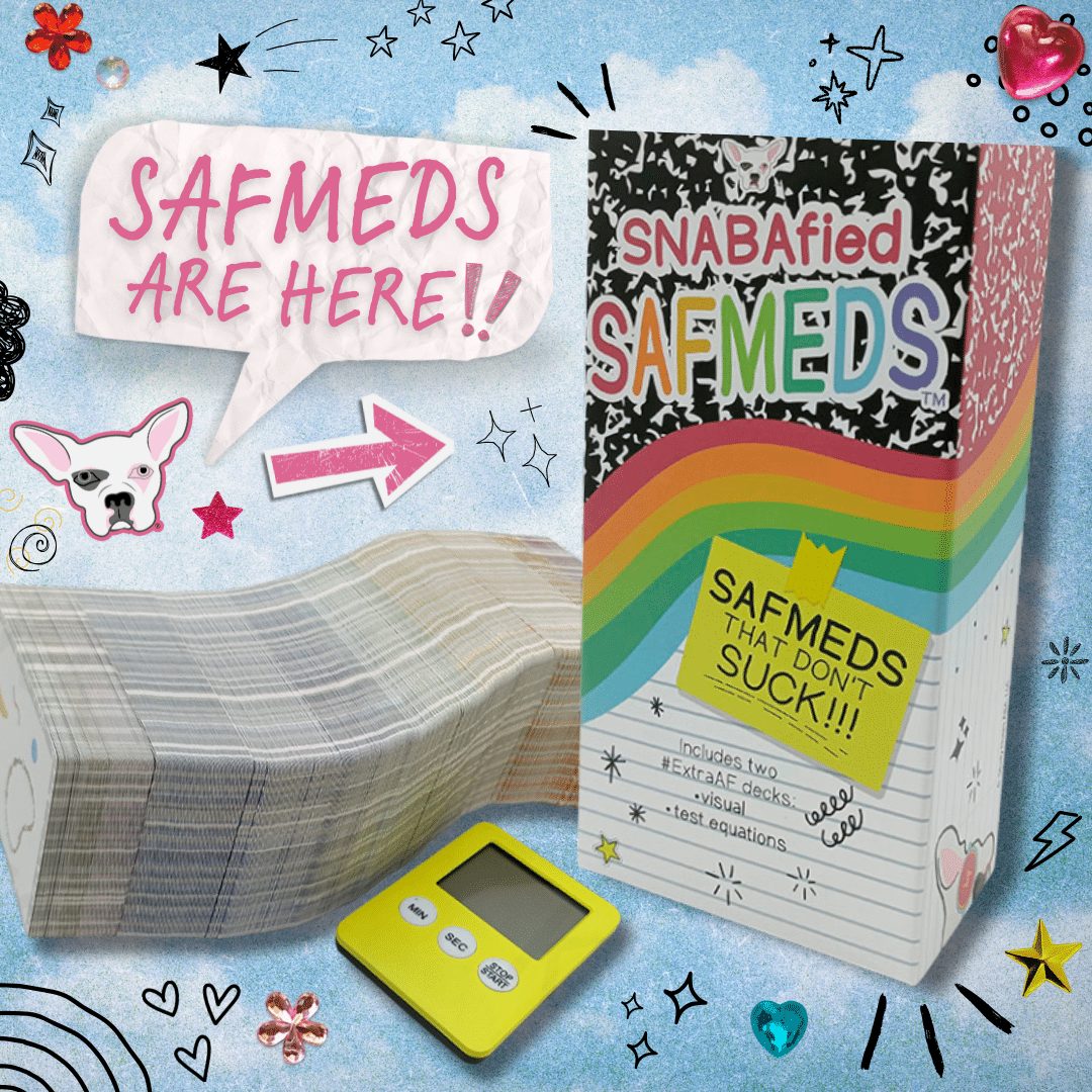 SAFMEDS Study Notes ABA