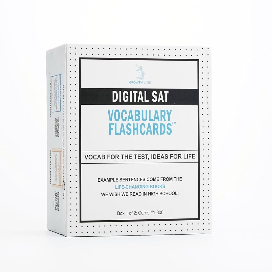 SAT ACT Vocabulary Flash Cards By Growth Wise Growth Wise Amazon de B cher