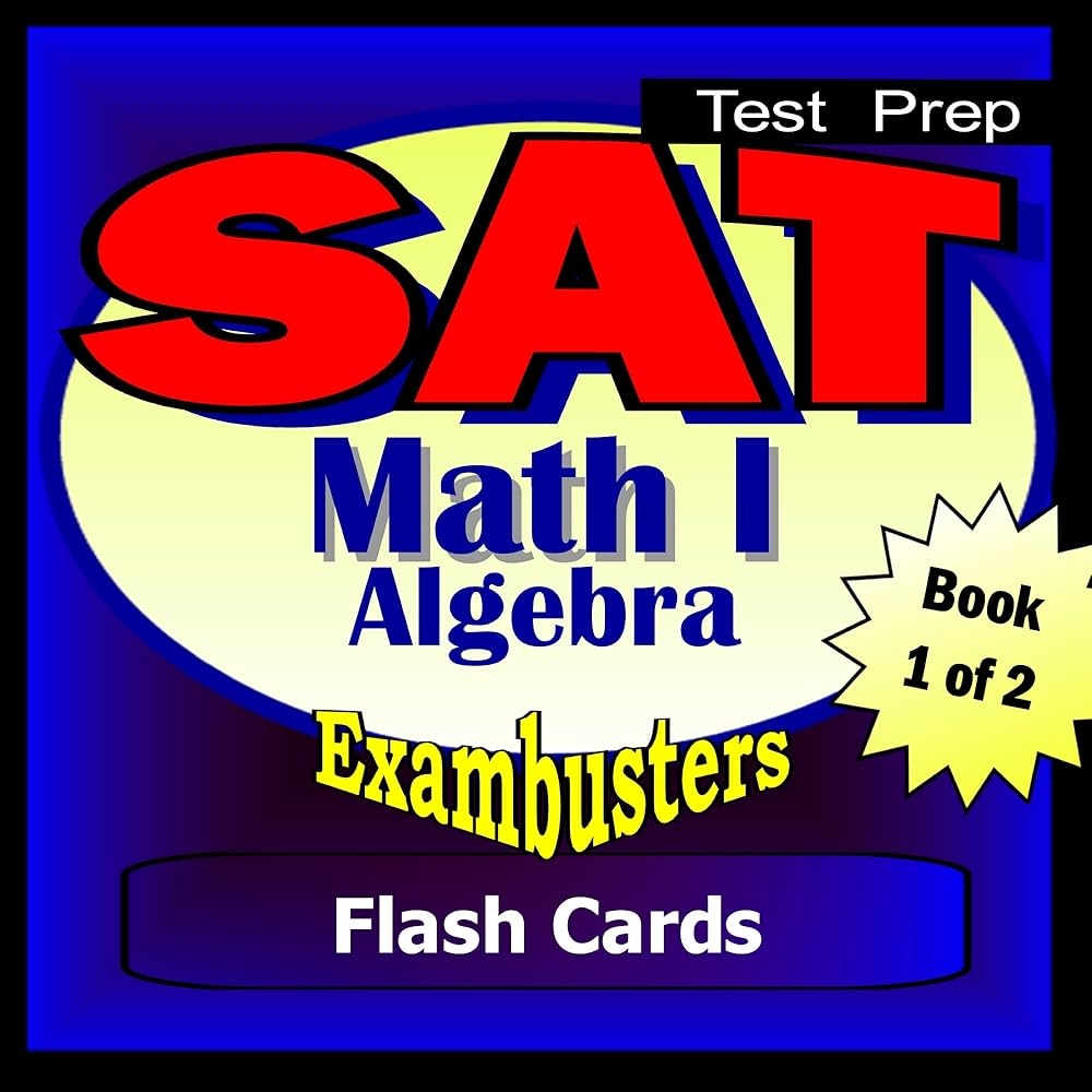 SAT Math Level I Algebra Review Test Prep Flashcards SAT Study Guide Book 1 Of 2 Exambusters SAT Subjects Study Guide 6 EBook Exambusters SAT 2 Amazon in Kindle Store
