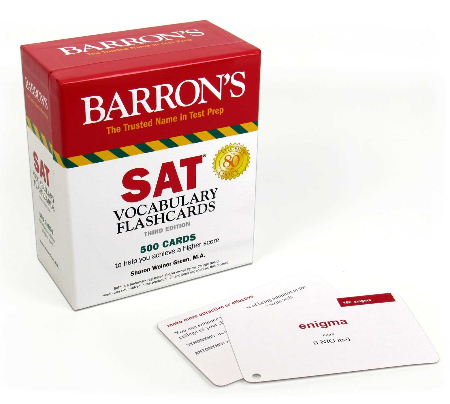 SAT Vocabulary Flashcards 500 Cards Reflecting The Most Frequently Tested SAT Words Sorting Ring For Custom Study Book Summary Video Official Publisher Page Simon Schuster India