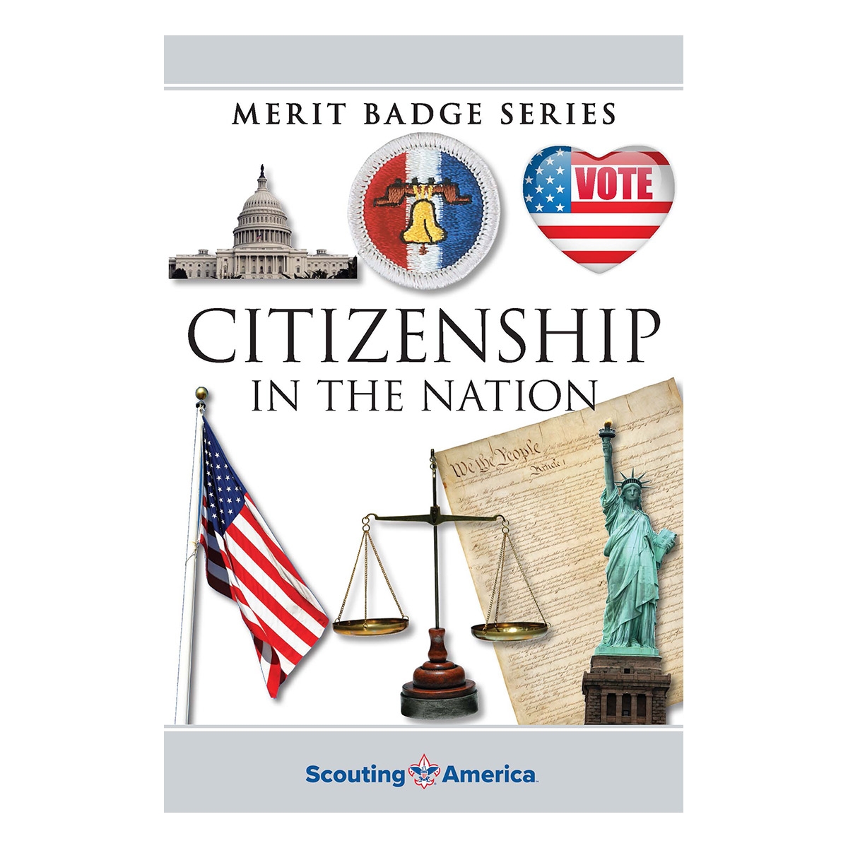 Scouts BSA Citizenship In The Nation Merit Badge Pamphlet Scouting America