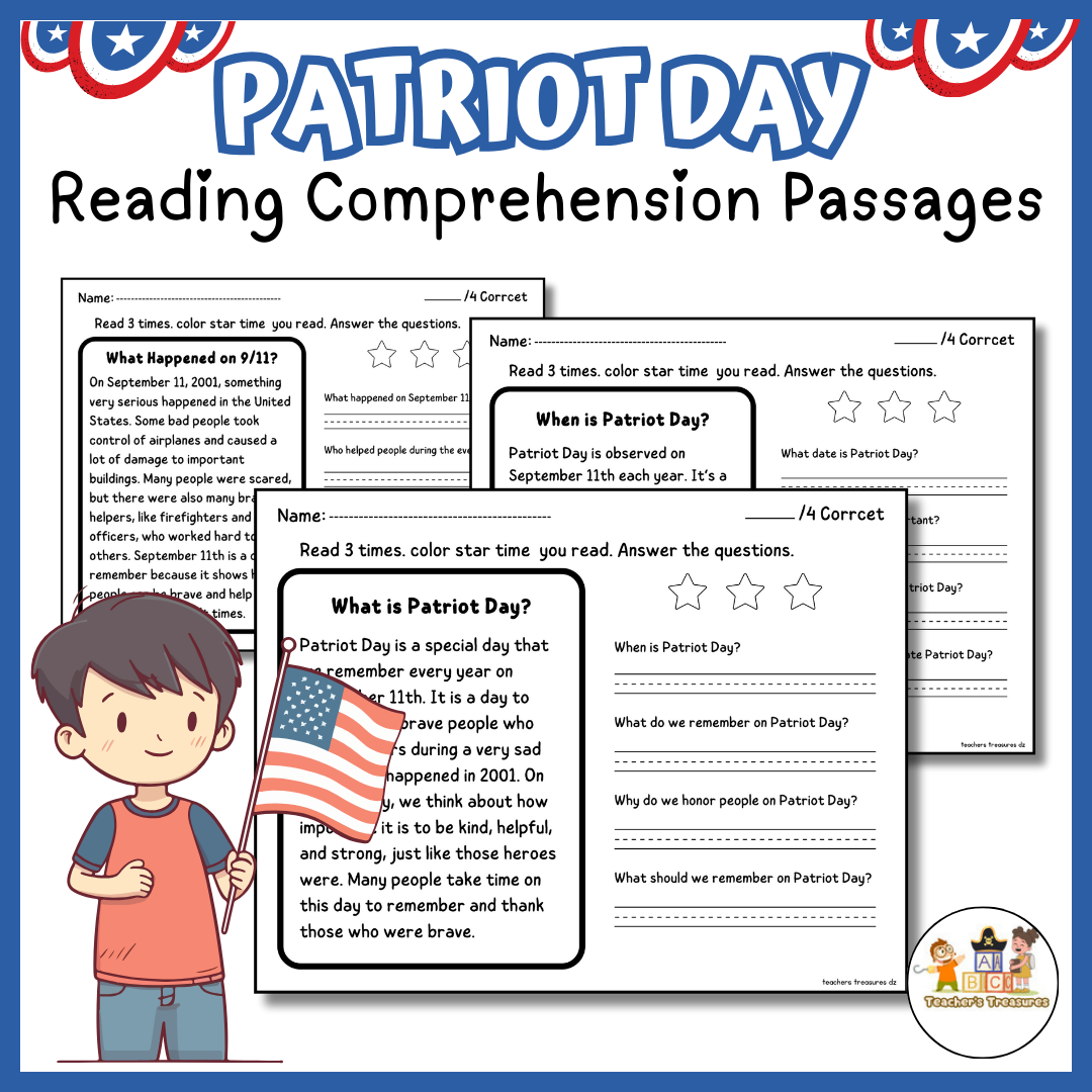 9/11 reading comprehension worksheets pdf