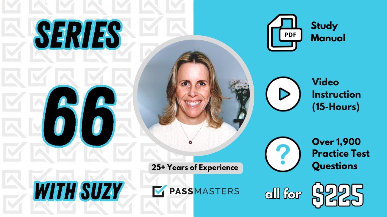Series 66 Exam Prep Course With Suzy Rhoades PassMasters Series 66 Exam Prep Course With Suzy Rhoades PassMasters