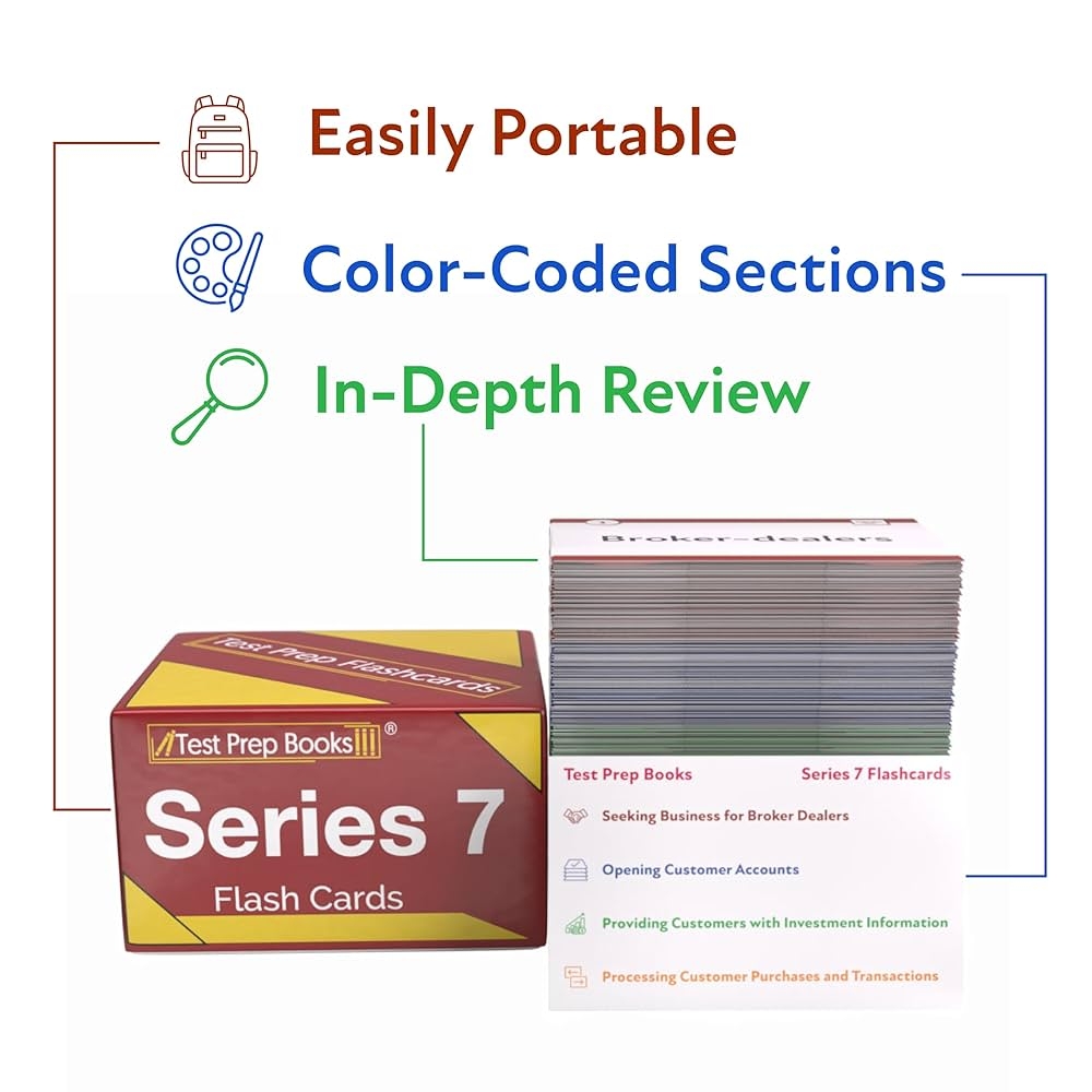 Series 7 Exam Prep Study Cards Series 7 Test Prep 2025 And 2026 With Practice Questions Full Color Cards Test Prep Books 9781637759851 Amazon Books